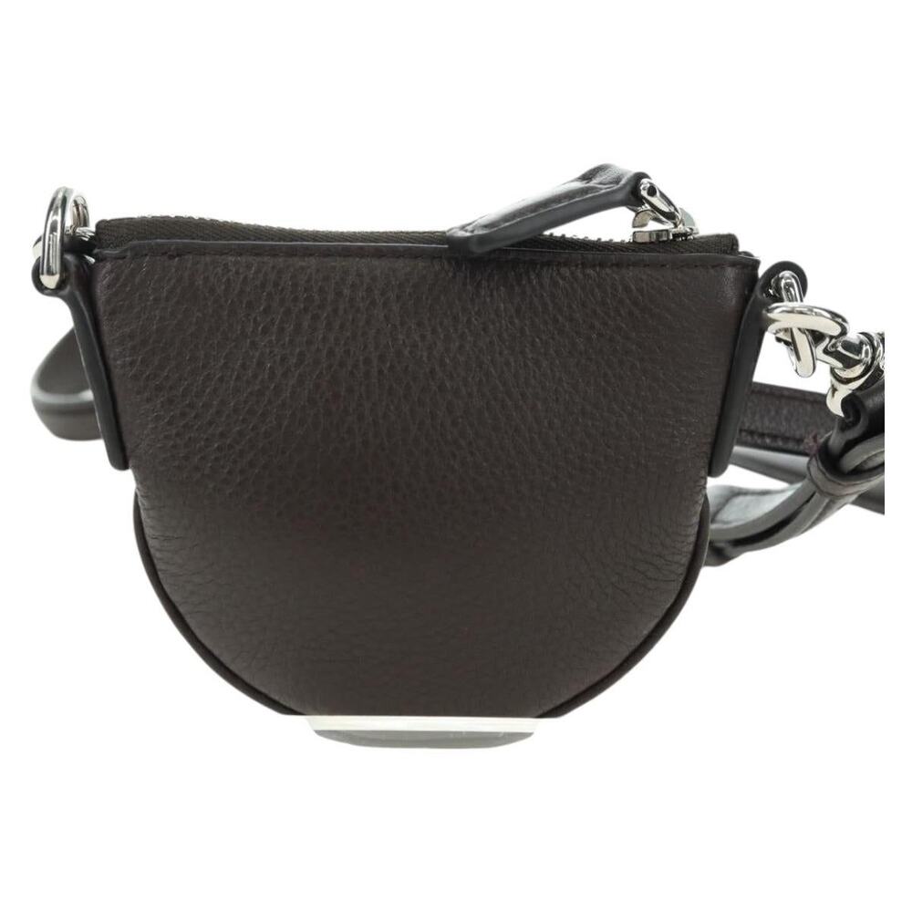 Gucci Leather Shoulder Pouch Web Black